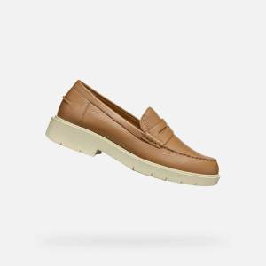 Geox Бежови дамски мокасини Geox Spherica EC1 Geox | Bezhov | ЖЕНИ | 37 1/2