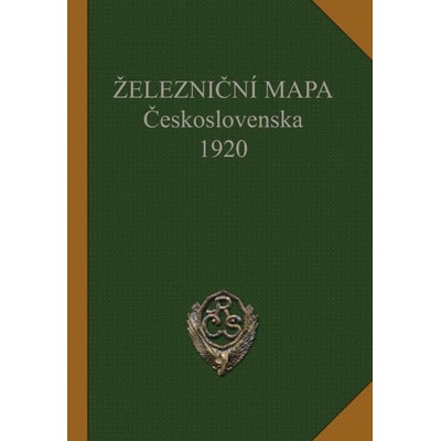Železniční mapa Československa 1920