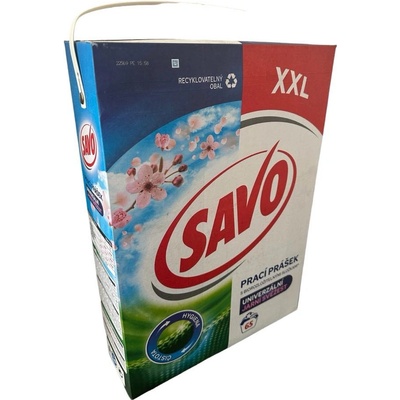 Savo Prací prášek Universal Jarní Svěžest 4,55 kg 65 PD
