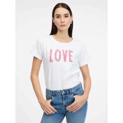 Orsay Бяла дамска тениска с къс ръкав ORSAY Orsay | Byal | ЖЕНИ | XS