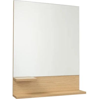 AMBER ОГЛЕДАЛО ЗА БАНЯ amber С ЛАВИЦА mf1148 ДЪБ 55х12х70--- (mf1148)