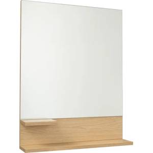 AMBER ОГЛЕДАЛО ЗА БАНЯ amber С ЛАВИЦА mf1148 ДЪБ 55х12х70--- (mf1148)
