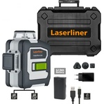  Нивелир лазерен линеен Laserliner с 3 лъча с 1 батерия и зарядно, 30 м, 60 м, 0.35 мм/м, CompactPlane-Laser 3G Pro