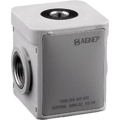 AIGNEP Y090 - 4/3 ROZDĚLOVAČ TLAKU DIFERENCIÁLNÍ (DIS 2), IG 3/8" - 3x IG 1/4" 6100 Nl/min. 15 Bar