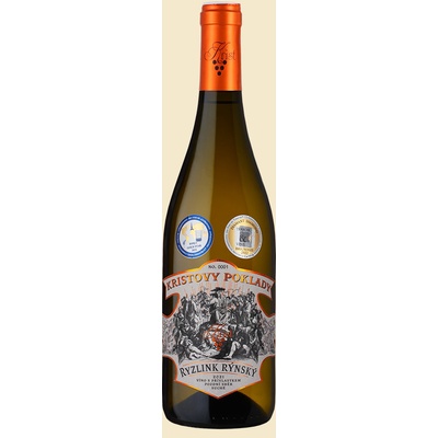 Vinařství Krist Kristovy Poklady Rizling Rýnsky 13% 0,75 l (čistá fľaša)