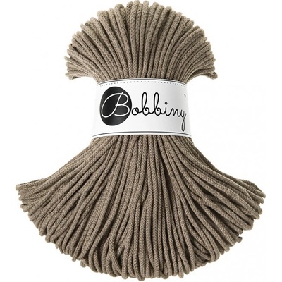 Příze Bobbiny Junior 3 mm 100 m Coffee