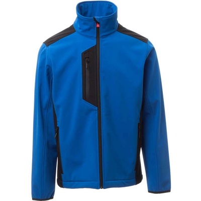 PAYPER galway s00549-p11 / Мъжко софтшел яке в два цвята - кралско синьо m (s00549p11409012m)
