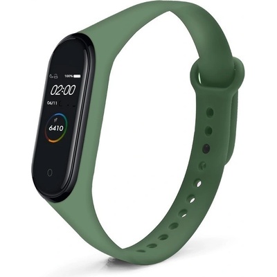 Xiaomi Jednobarevný náhradní náramek pro Mi Band 3/4 Army zelená MIBANDCZX00003