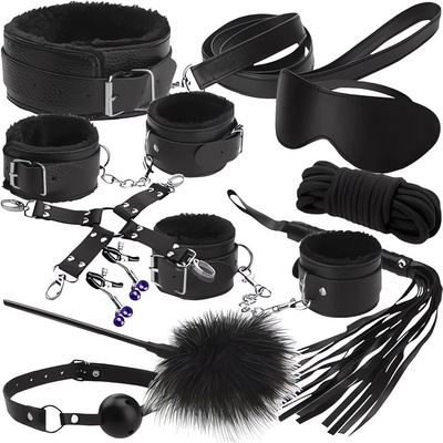 Malatec 23431 Sada BDSM pomôcok Bondage Kit 12 ks