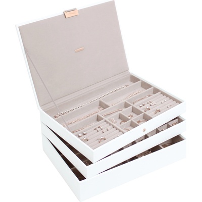 Stackers Ковчеже за бижута Stackers тройно издание с розово злато supersize (74108)