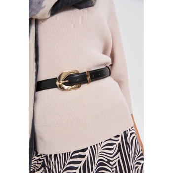 Moodo Черен колан със златна тока Moodo Moodo | Cheren | ЖЕНИ | S