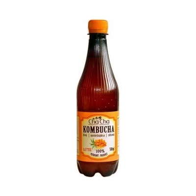 Cha Cha kombucha Rakytník 0,5 l