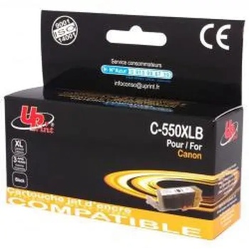 Compatible Мастилница UPRINT PGI550BK XL Canon, Черен (LF-INK-CAN-PGI550BK-XL-UP)