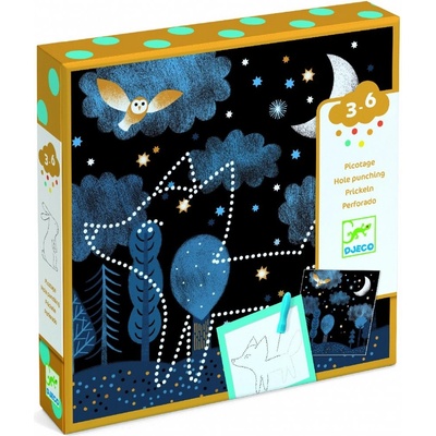 DJECO Prosvicovací obrázky – Zboží Dáma