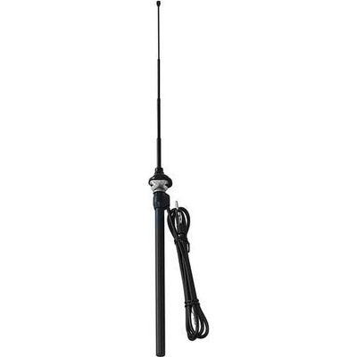 Anténa teleskopická UNI chrom, kabel 120cm