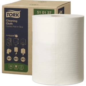 Tork Нетъкан текстил Tork Premium 510 малка ролка бял - 1 бр