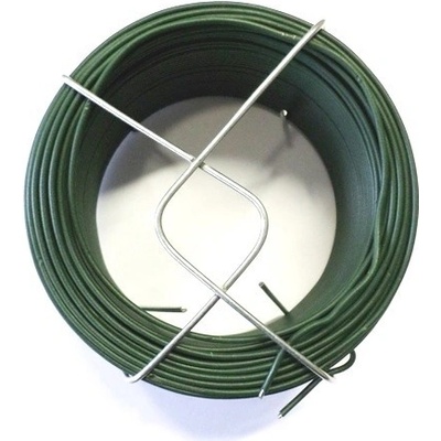 Drát vázací poplastovaný 1,4 mm/50 m v zelené barvě RAL 6005