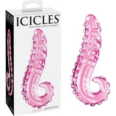 Стъклено дилдо с причудлива форма, 15, 2см. - Icicles №24 (PIPE292400)
