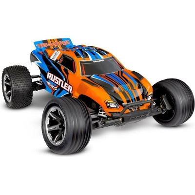 Traxxas RC auto Rustler HD RTR oranžová 1:10