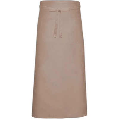 Link Kitchen Wear Francúzska zástera Xxl s vreckom X1140P Sand 100 x 140 cm