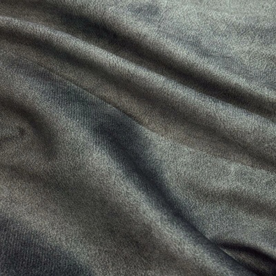 Velurová potahová látka Salvador Anthracite pro nábytek, metráž - Pet Proof