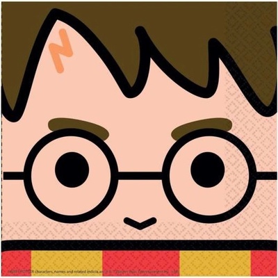 Amscan servítky Harry Potter 33x33cm 16ks