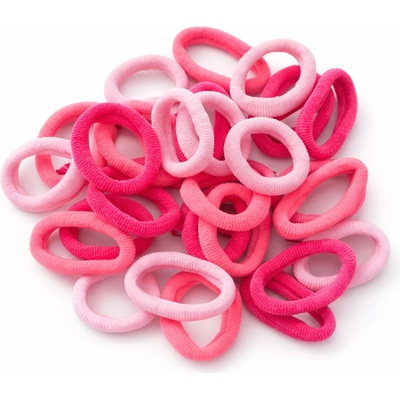 Mini látkové gumičky do vlasů - 50ks – Zboží Dáma