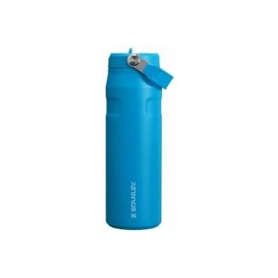 STANLEY 1913 Flip Straw Drinking Bottle with Straw 0.7L - Thermal Mug Cools for 12 Hours - Ice Cold for 3 Days - BPA Free - Leakproof - For Drink Holders - Dishwasher Safe - Azure - 100000108306