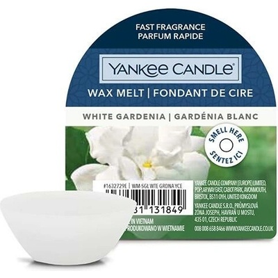 Yankee Candle White Gardenia vonný vosk do aromalampy 22 g