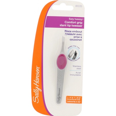 Sally Hansen pinzeta se šikmou špičkou a komfortním držadlem Comfort Grip Slant Tip Tweezer 81035
