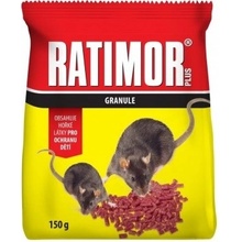 Unichem Ratimor Plus Bromadiolon nástraha na hlodavce granule 150 g