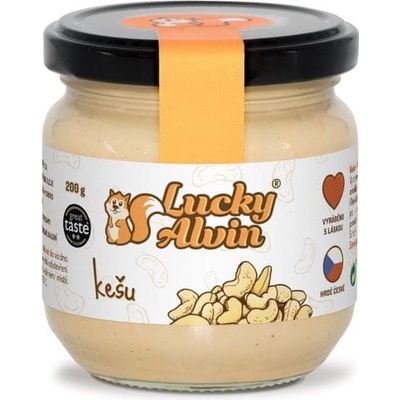 Lucky Alvin Kešu máslo 200 g