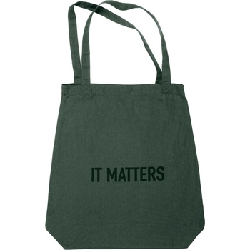 The Organic Company Чанта тип торба It Matters тъмнозелена (1128-400)