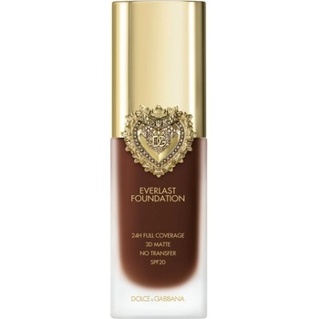 Dolce & Gabbana Flawless Everlast Foundation intenzivně krycí make-up s dlouhotrvajícím efektem SPF20 39N deep 27 ml