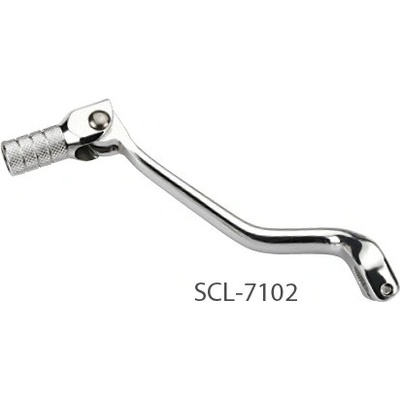 ACCEL páka řazení HONDA CR 250 87-07, CR 500 90-04 hliníková barva stříbrná