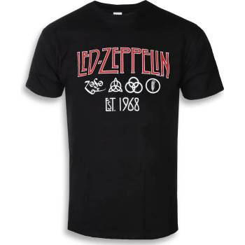Image 1 of NNM тениска метална мъжки Led Zeppelin - Символи Est 68 Черен - NNM - RTLZETBSYM