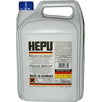 HEPU Антифриз Син hepu g11 концентрат - 5 Литра - p999 (hepu blue g11 5l)