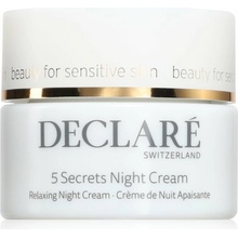 Declaré 5 Secrets upokojúci nočný krém 50 ml
