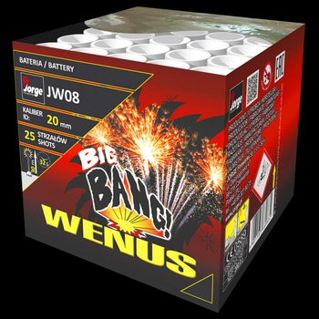 Jorge Ohňostroj WENUS Baterie 25 ran JW08