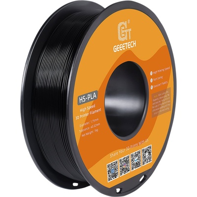 GEEETECH HS-PLA Black - 1, 75 mm / 1000 g (700-001-1489)
