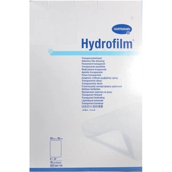 HARTMANN Hydrofilm Прозрачна филм-превръзка за надеждно покриване на рани 20cm x 30cm 10 бр