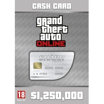 Grand Theft Auto Online: Great White Shark Cash Card - 1,250,000$