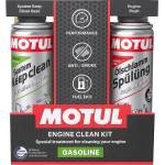 Motul Gasoline Clean KIT за почистване на бензинови двигатели 2x300 мл