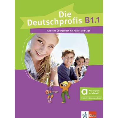 Die Deutschprofis B1.1 – Hybride Ausgabe – Kurs./Übungsbuch + MP3/Clips allango.net + Lizenz (24 Monate) Klett nakladatelství