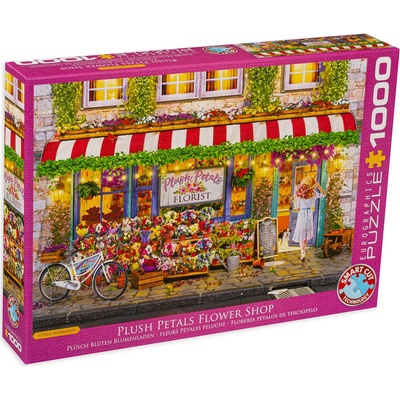 EUROGRAPHICS Пъзел Eurographics от 1000 части - Магазинът за цветя, Пол Норман (60005518)