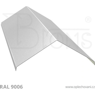 Brons Hřebenáč 240 1 m RAL 9006 stříbrná pozink