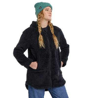 Dámská Mikina Burton Minxy Hi-Loft Fleece Full-Zip True Black Velikost: S