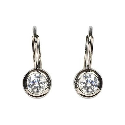 INFINITYSILVER Stříbrné náušnice IRMA se zirkonem 436458