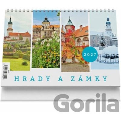 Hrady a zámky Stolní VIKPAP 2027