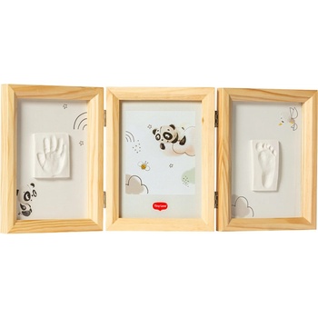 Tiny Love Рамка за 2 Отпечатъка и Снимка Tiny Love Tiny Creations, дървена рамка, 0м+ (Double Frame)